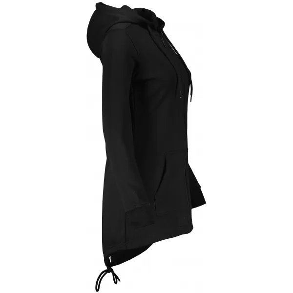  Hanorac prelungit dama ALTISPORT BYB/ALW056BY148 ALB-NEGRU 