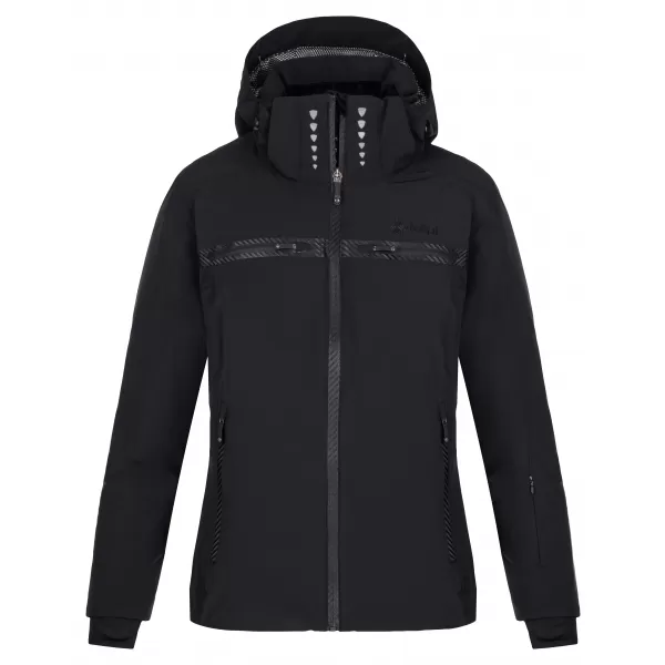  Jachetă de schi pentru femei KILPI HATTORI-W SL0106KI NEGRU 