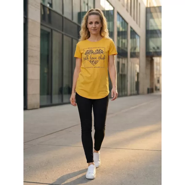  Tricou pentru femei SAM 73 INATHI WT 877 GALBEN MUȘTAR 