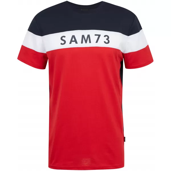  Tricou pentru bărbați SAM 73 KAVIX MT 815 ROŞU 