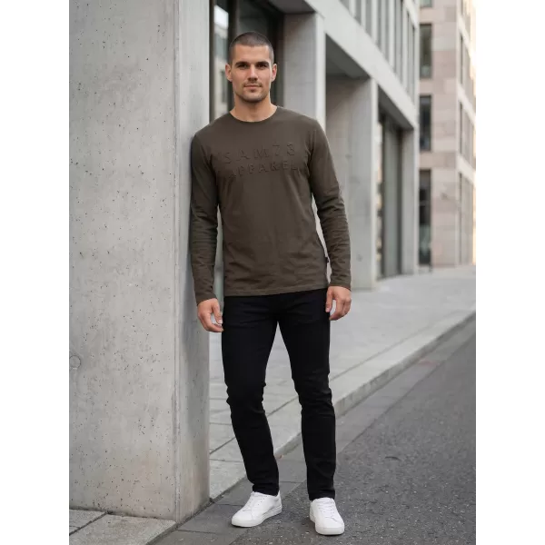  Tricou pentru bărbați SAM 73 MINDART MT 810 KAKI 