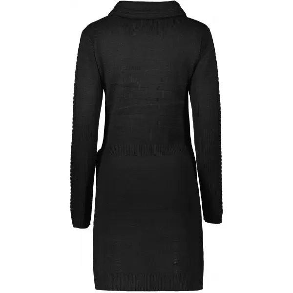  Rochie KIXMI OLIVIA NEGRU 