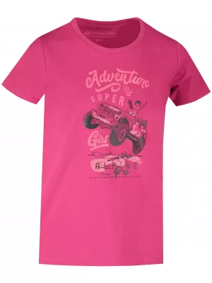 T -thirt ALPINE PRO BETO KTSY404 FUCSIE