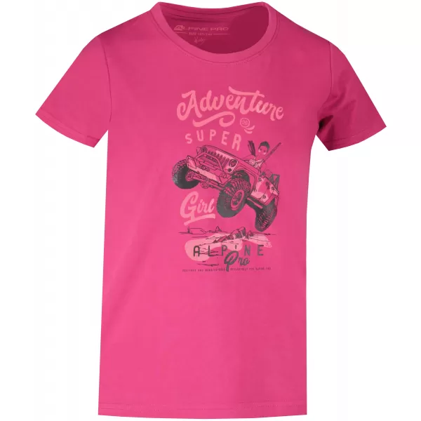  T -thirt ALPINE PRO BETO KTSY404 FUCSIE 
