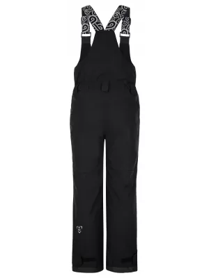 Pantaloni de schi pentru copii KILPI CHARLIE-J SJ0402KI NEGRU