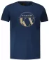 Tricou pentru bărbați KIXMI OCTAVIO ALBASTRU INCHIS