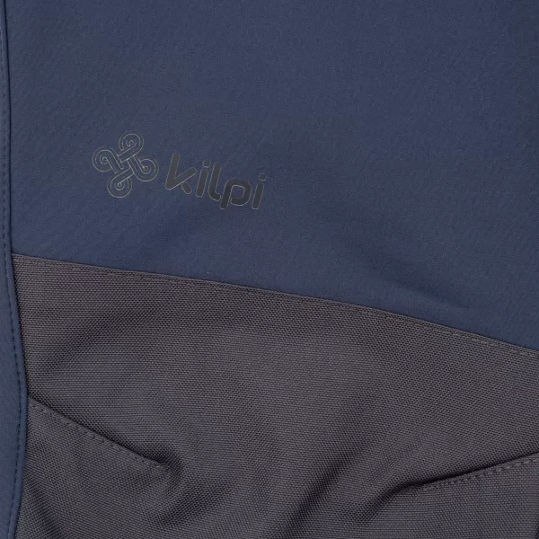  Pantaloni softshell pentru copii KILPI RIZO-J SJ0405KI ALBASTRU ÎNCHIS 
