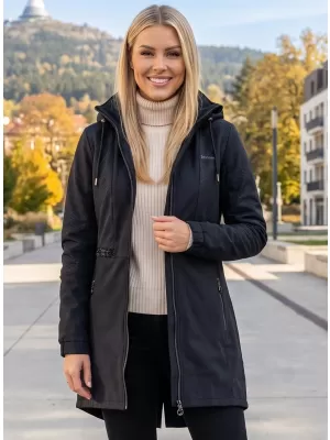 Palton softshell dama KIXMI ORLENA NEGRU