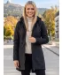 Palton softshell dama KIXMI ORLENA NEGRU