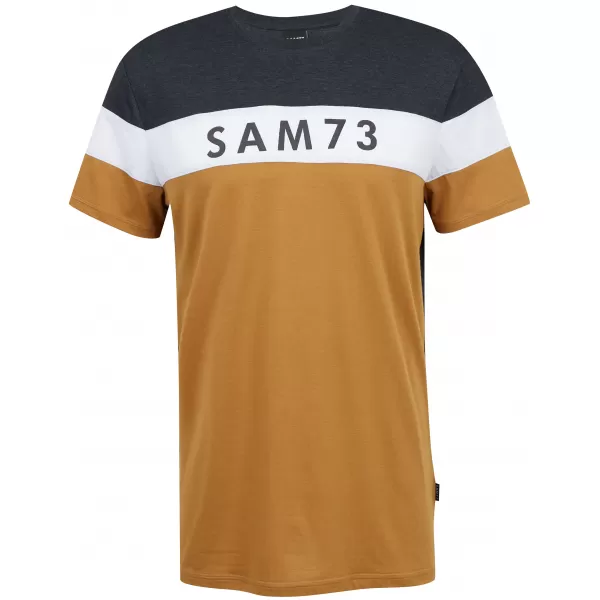 Tricou pentru bărbați SAM 73 KAVIX MT 815 MARO DESCHIS 