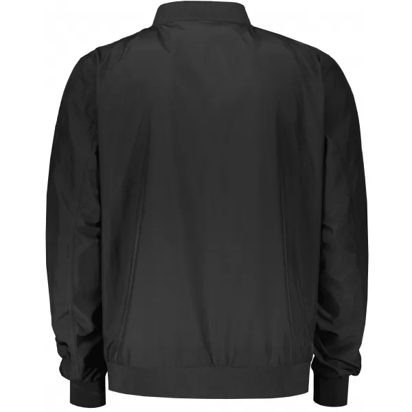  Jachetă bomber pentru bărbați ALTISPORT BYB/ALM002BY045 ALB-NEGRU 