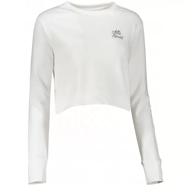  Hanorac crop top dama ALTISPORT BYB/ALW056BY131 ALB 