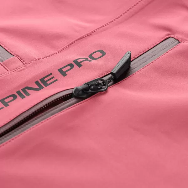  Geacă pentru doamne ALPINE PRO GIBBA LJCY532 BURGUNDIA 