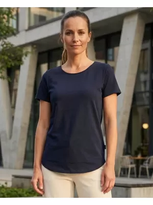 Tricou pentru femei SAM 73 ASONG WT 874 ALBASTRU ÎNCHIS