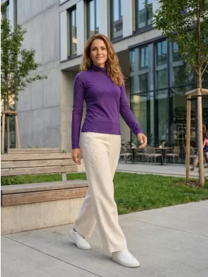 Tricou pentru femei ALTISPORT LUWEDA LTSY943 VIOLET