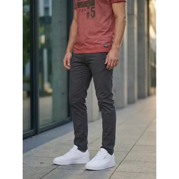  Tricou pentru bărbați KIXMI OMER BURGUNDIA 
