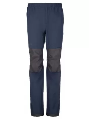 Pantaloni softshell pentru copii KILPI RIZO-J SJ0405KI ALBASTRU ÎNCHIS