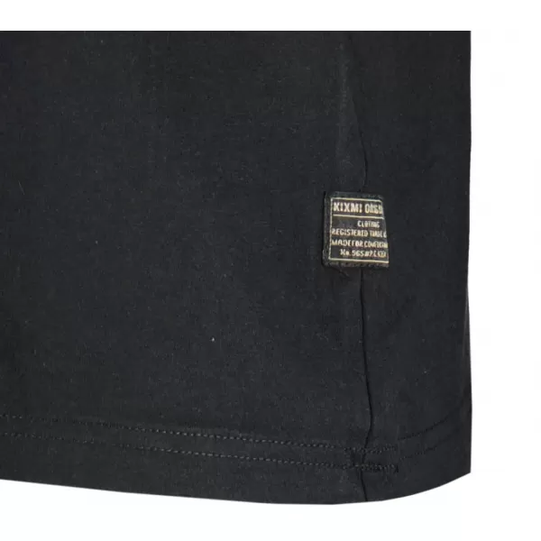  Tricou pentru bărbați KIXMI ORLANDO NEGRU 