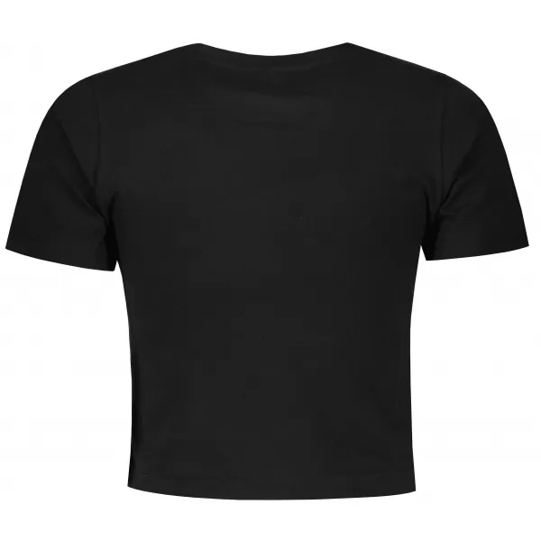  Tricou crop top dama ALTISPORT BYB/ALW056BY042 NEGRU SI AURIU 
