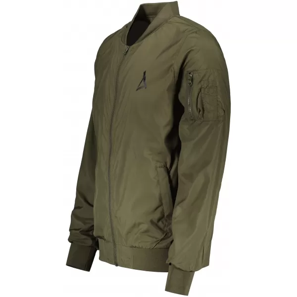  Jachetă bomber pentru bărbați ALTISPORT BYB/ALM002BY045 KAKI 