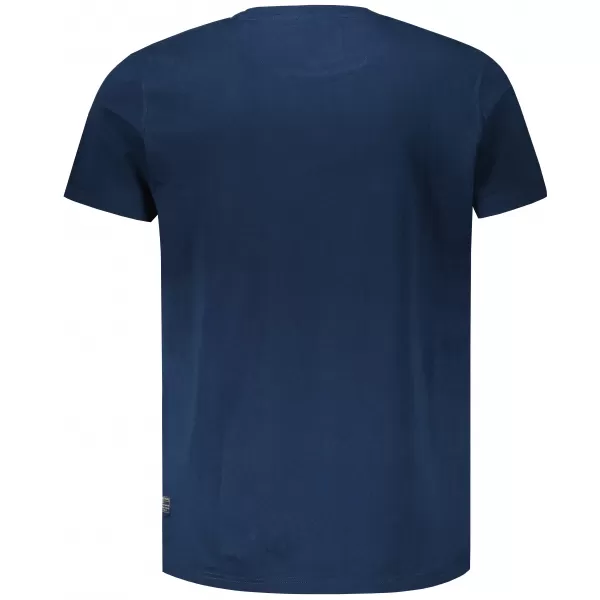 Tricou pentru bărbați KIXMI OCTAVIO ALBASTRU INCHIS 