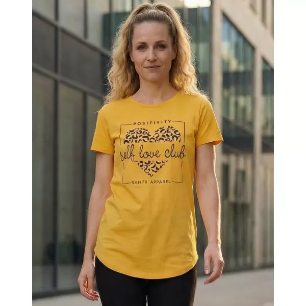  Tricou pentru femei SAM 73 INATHI WT 877 GALBEN MUȘTAR 