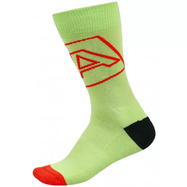  Șosete ALPINE PRO PHALTE USCY082 VERDE 