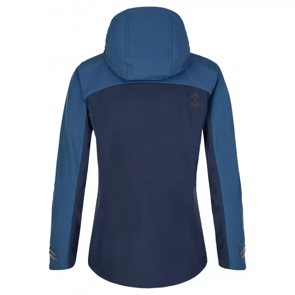 Jachetă softshell pentru femei KILPI RAVIA-W SL0124KI ALBASTRU ÎNCHIS 