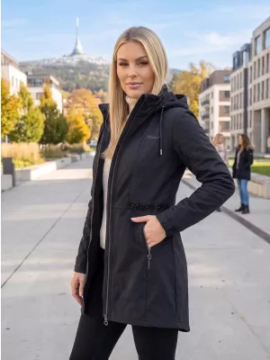Palton softshell dama KIXMI ORLENA NEGRU