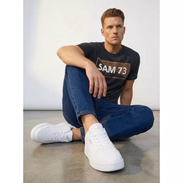  Tricou pentru bărbați SAM 73 FENRI MT 814 NEGRU 