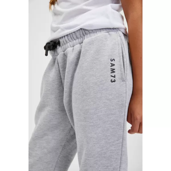  Pantaloni de trening pentru copii SAM 73 RIARDIN KK 507 GRI DESCHIS 