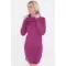 Rochie KIXMI OKTAVIA BURGUNDIA