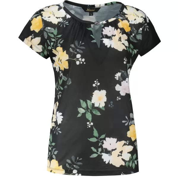  Tricou pentru femei KIXMI ORNELLA NEGRU 