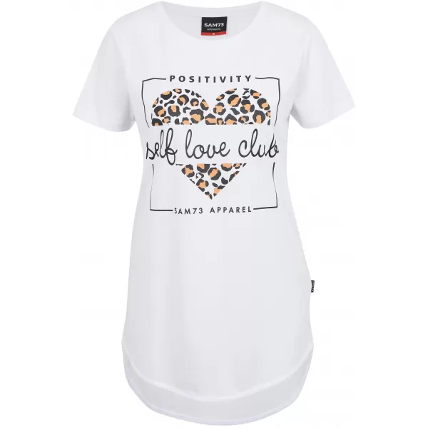  Tricou pentru femei SAM 73 INATHI WT 877 ALB 