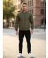 Jachetă bomber pentru bărbați ALTISPORT BYB/ALM002BY045 KAKI