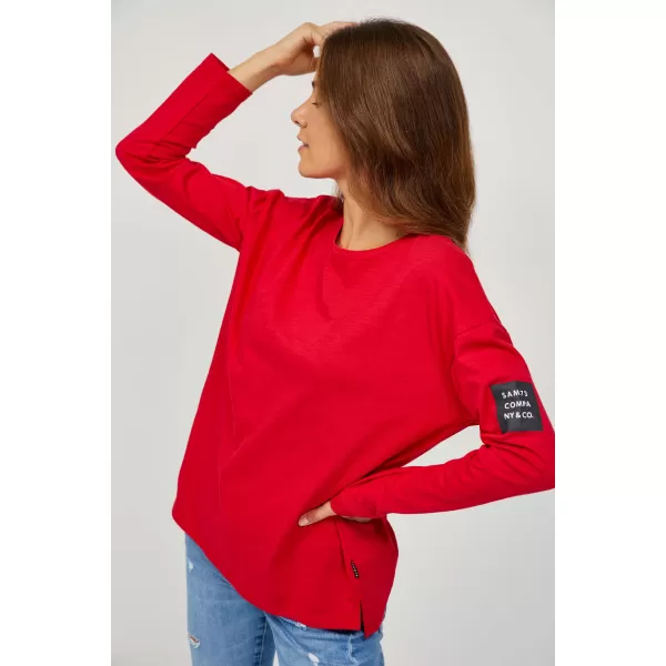  Tricou pentru femei SAM 73 ARIASA WT 872 ROŞU 