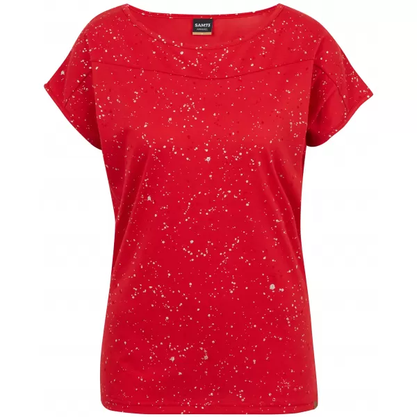  Tricou pentru femei SAM 73 HEQA WT 876 ROŞU 