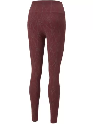Jambiere de damă PUMA POWER DECO GLAM TIGHTS 671759-42 BURGUNDIA