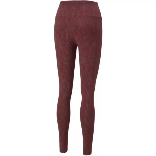  Jambiere de damă PUMA POWER DECO GLAM TIGHTS 671759-42 BURGUNDIA 