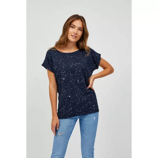  Tricou pentru femei SAM 73 HEQA WT 876 ALBASTRU ÎNCHIS 