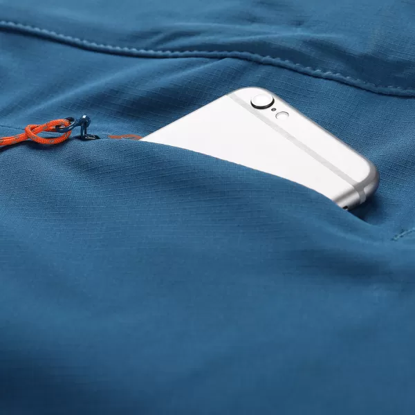  Pantaloni ALPINE PRO ENOB MPAY591 ALBASTRU 