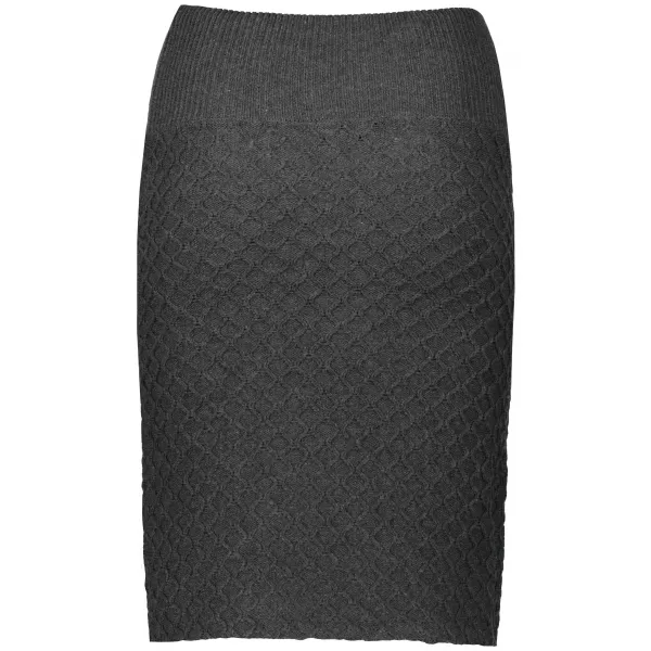  Fusta de dama KIXMI ORIS EVIDENȚIERI GRI ÎNCHIS 