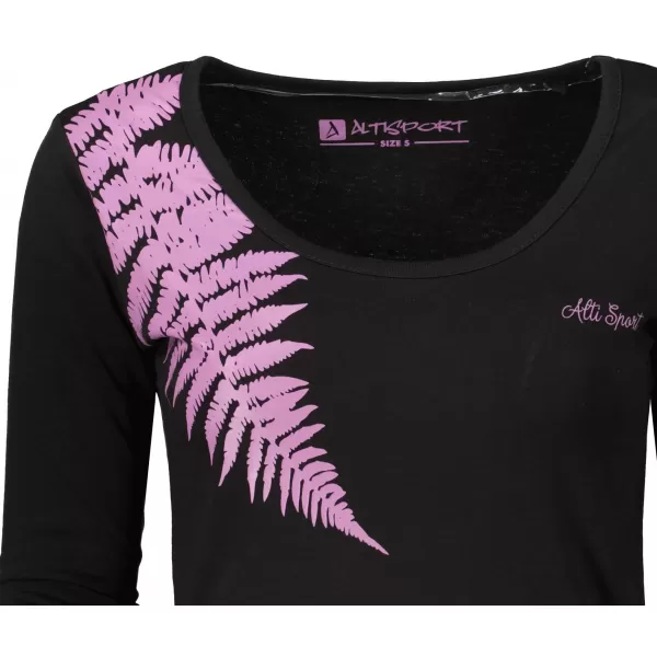  Tricou pentru femei ALTISPORT UHANA LTSY942 NEGRU 