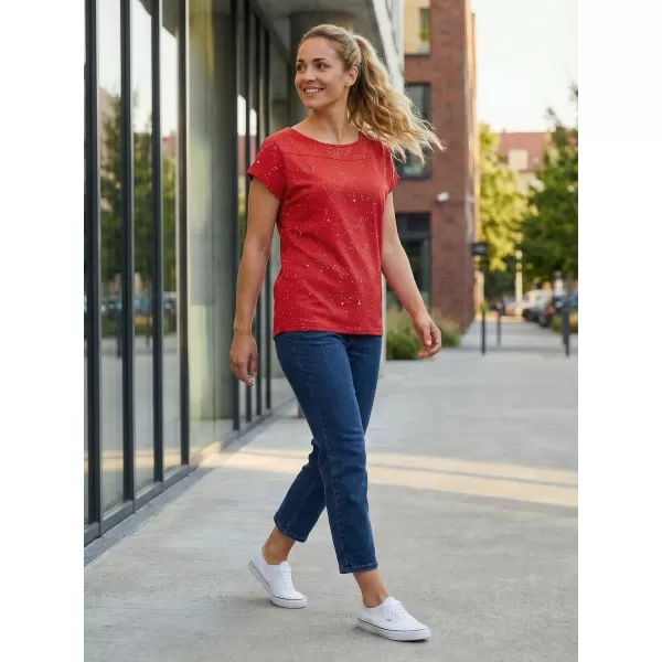  Tricou pentru femei SAM 73 HEQA WT 876 ROŞU 