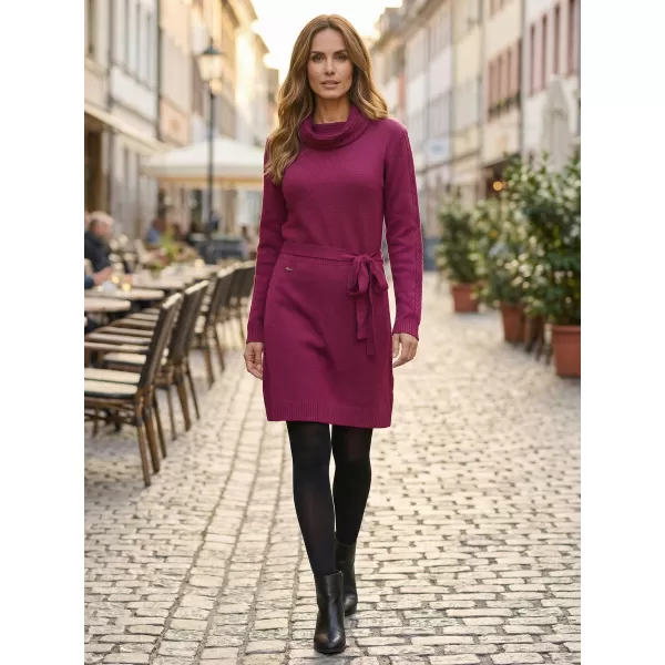  Rochie KIXMI OLIVIA BURGUNDIA 
