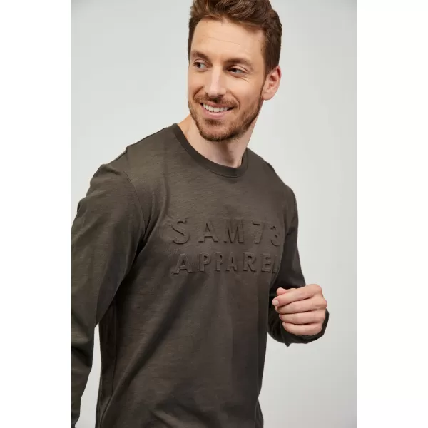  Tricou pentru bărbați SAM 73 MINDART MT 810 KAKI 