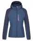 Jachetă softshell de damă KILPI BALANS-W SL0121KI ALBASTRU ÎNCHIS