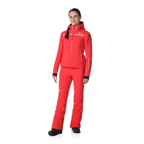  Jachetă de schi pentru femei KILPI CORTINI-W SL0105KI ROŞU 