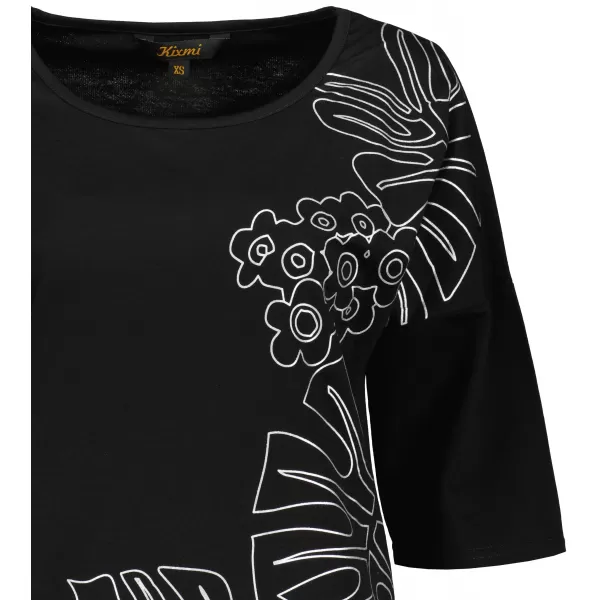  Hanorac de dama KIXMI ORCHID NEGRU 