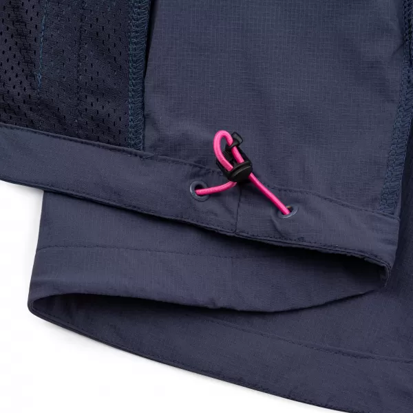 Jachetă softshell de damă KILPI BALANS-W SL0121KI ALBASTRU ÎNCHIS 